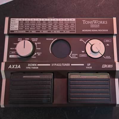 Korg Toneworks AX3A Acoustic Guitar Modeling Signal Processor 2000s - Black image 12