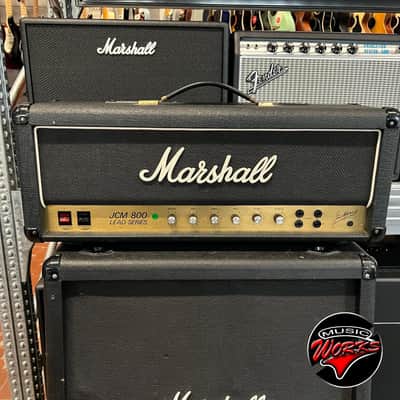 Marshall 1981 Jcm800 Superlead 1959 100 W 4 Input True Vintage image 2