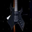 B.C. Rich X Stranger Things Legacy NJ Series "Eddie's" Warlock | Liquid Black | limited edition electric guitar | 536 of 2000