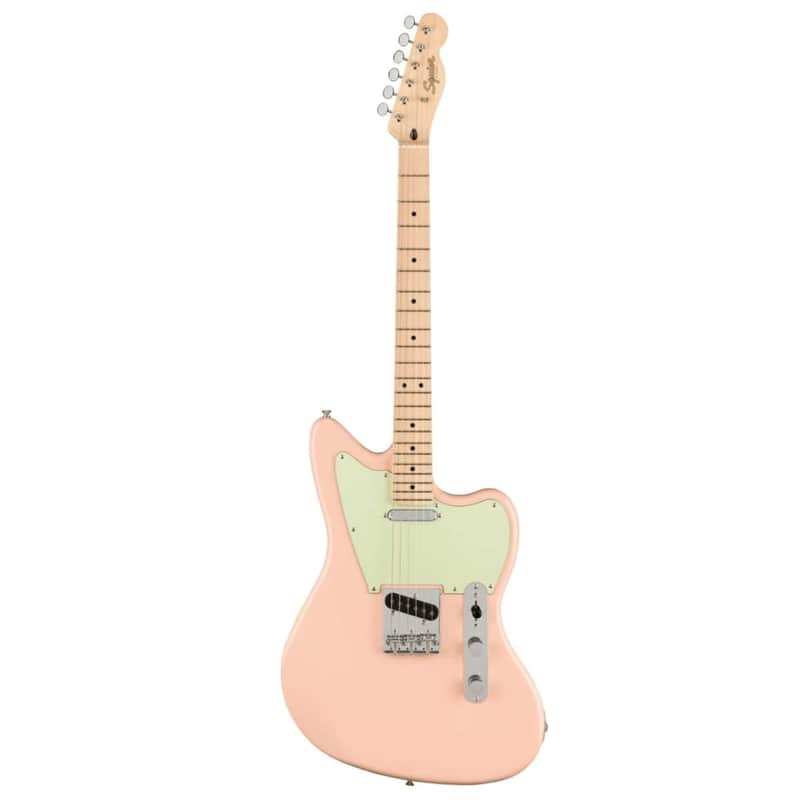 Squier Paranormal Series Offset Telecaster Electric Guitar, Shell Pink image 1