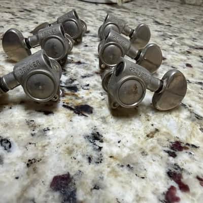Grover 3 x 3 Tuners 1985 - Nickel