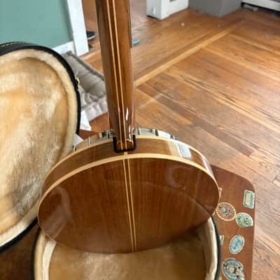 Morgan Monroe Walnut resonator banjo 2000’s - Walnut image 3