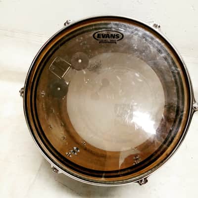 Slingerland 9x13"Blue Sparkle Radio King 3Ply Mahogany/Thick ReRings Tom Drum40s image 7
