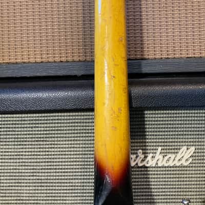 Guyatone LG-55W MIJ Vintage Dual Pickup Electric Guitar 1960s - Sunburst image 7