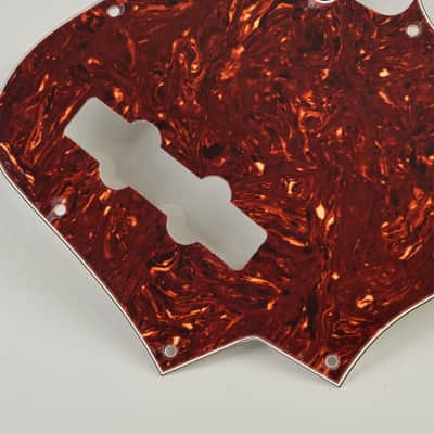 Genuine Fender Tortoise Shell 10-Hole Standard Jazz Bass Pickguard ~MINT~ image 2