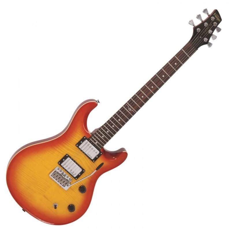 Vintage 'Rock Series' Electric Guitar Honeyburst image 1