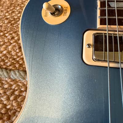 Gibson Les Paul Deluxe 2015 - Pelham Blue image 5