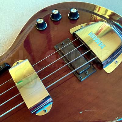 YAMAHA SB-70 w/OHSC "DHARMA" BASS MAHOGANY *SUPER RARE* VINTAGE 70s image 20