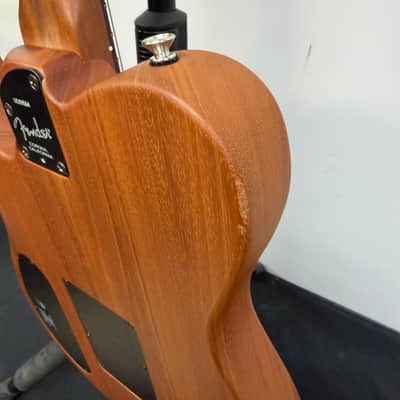 Used Fender American Acoustasonic Telecaster Acoustic Electric Guitar with Fender Gig Bag Sunburst 2019 image 23