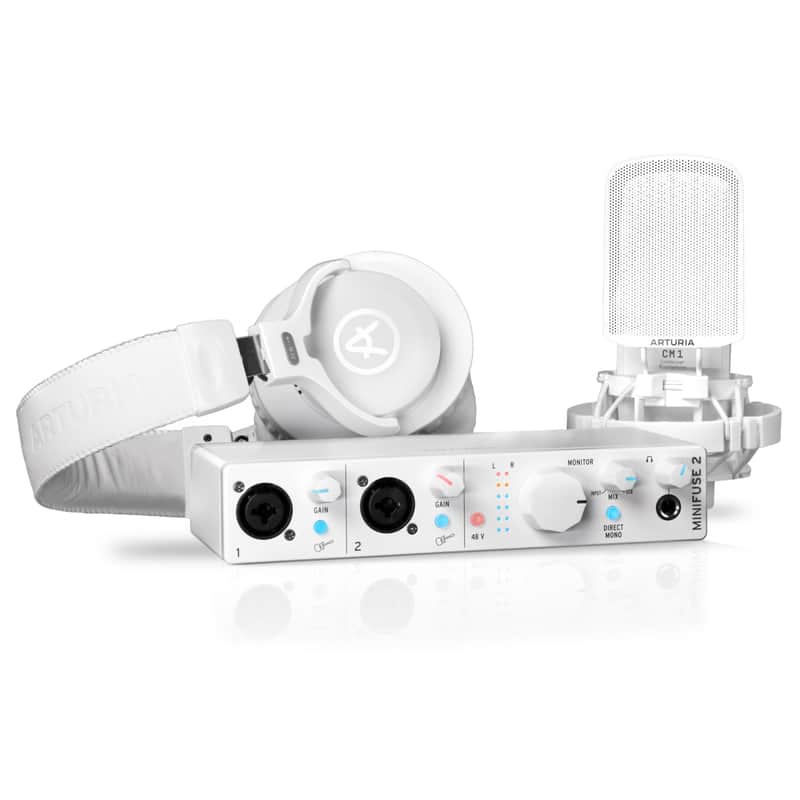 Arturia MiniFuse Recording Pack White USB-Audio Interface+ | Reverb