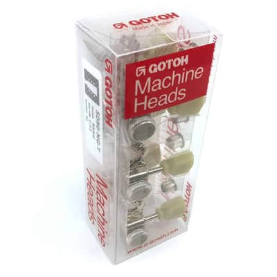 Gotoh SD90 Nickel Magnum Lock Vintage Guitar Machine Heads Set of 3 + 3 image 4