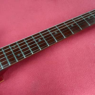 Teisco EP-2L Hollow Body Electric Guitar Japan Vintage 1960's Red image 4