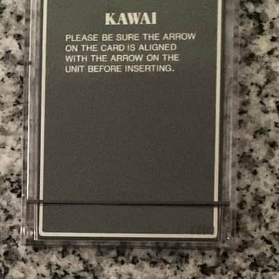 Kawai DC-16 RAM Card – Vintage Synthesizer Memory Card – Excellent Condition image 4