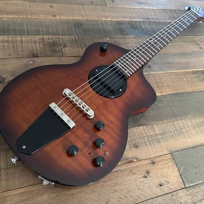 Rick Turner Guitars Model 1 Featherweight with Figured Redwood Top image 1