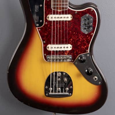 Fender Jaguar with Rosewood Fretboard 1966 - Sunburst trade for MGB-GT image 4