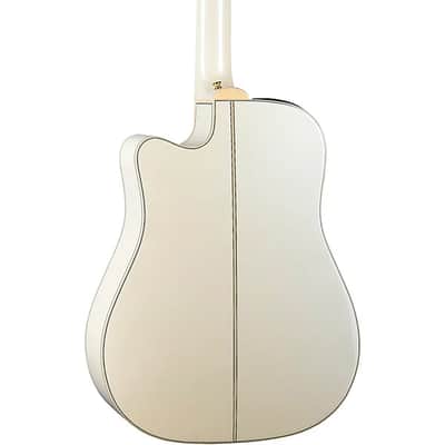 Takamine TAKGD37CE12PW G Series 12 String Dread A/E Guitar (Pearl White) image 4