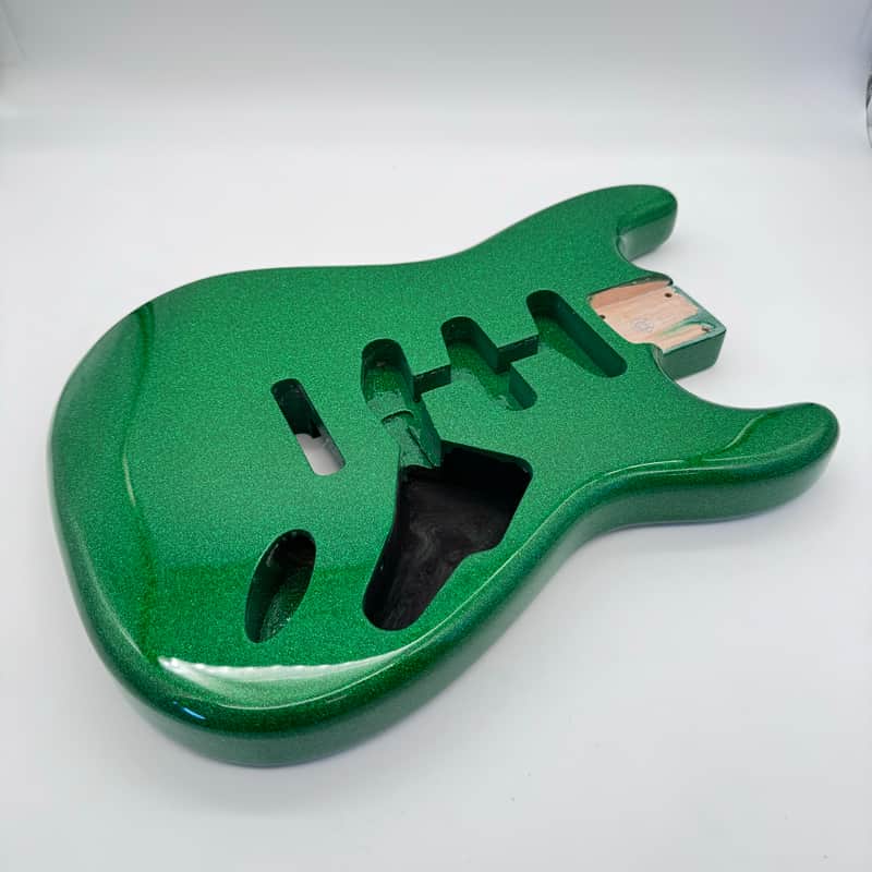 HooDoo Stratocaster Body Alder Sparkle Green hsb6418 image 1