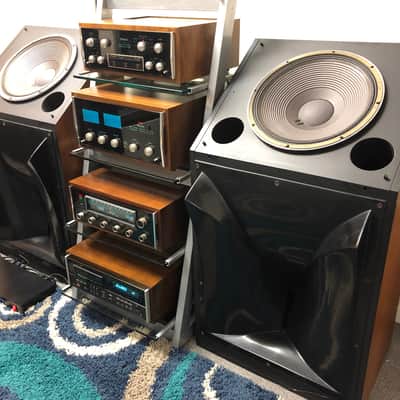 JBL 4660 Speakers - Matching Pair - Refinished Cabinets image 1