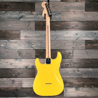 Fender Limited Edition Tom Delonge Stratocaster, Graffiti Yellow image 2