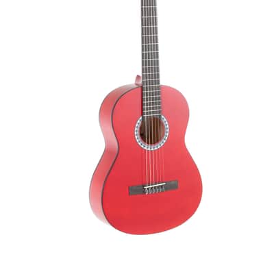 GEWA Basic Classical Guitar 3/4, Transparent Red (PS510143) image 1