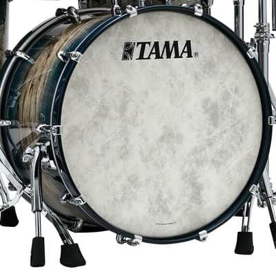 Tama TWB2216-AIJB STAR Walnut Bass Drum 22 - Indigo Japanese Sen Burst image 5