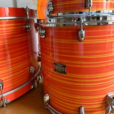 Yamaha Club Custom 2010 - Orange Swirl image 3