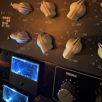 AudioScape Engineering Co. DC-101 D-COMP 2-Channel Limiter / Compressor 2018 - 2021 - Green image 3