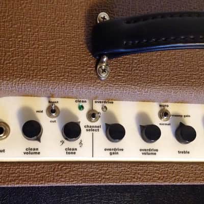 Supro MOFO Zinky 60-Watt 2-Channel Tube Head 2011 Tan guitar amp image 5