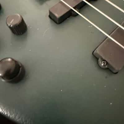 ULTRA LYTE 6.74 pound P Bass Lyte MIJ Refin Brit Racing Green w/ EMG BQS Schaller Hipshot image 6