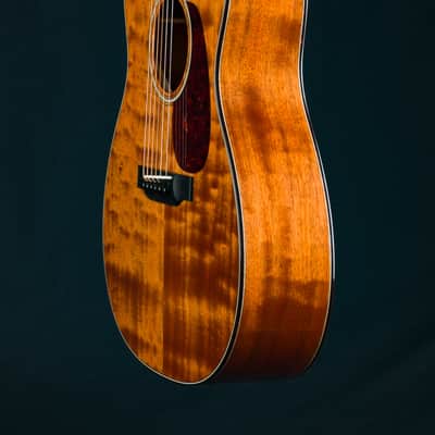 Bourgeois GA Custom All Figured Mahogany Short Scale Used (2023) image 13