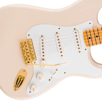 Fender Limited Edition Vintera III Late '50s Stratocaster Guitar (White Blonde) image 3