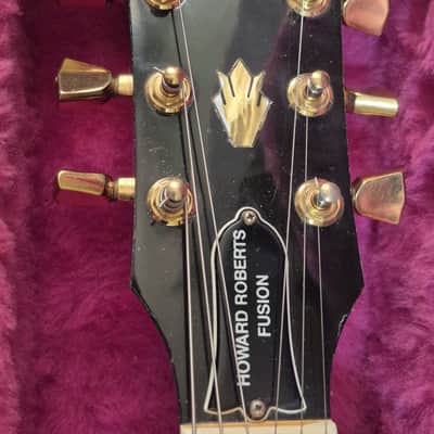 Gibson Howard Roberts Fusion III 1992 - Ebony with OHSC imagen 5