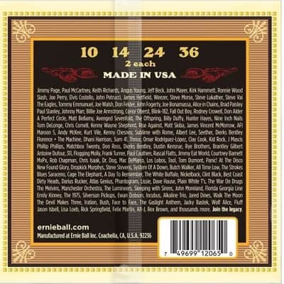 Ernie Ball Earthwood 80/20 Bronze Mandolin Medium Strings 2065 3-Pack image 3