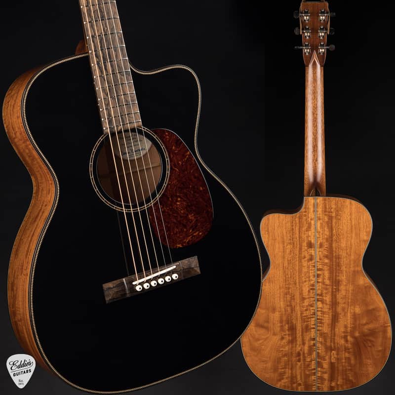 2025 - Bourgeois 00-12c Coupe Black Top - Italian Spruce & Sinker Mahogany image 1