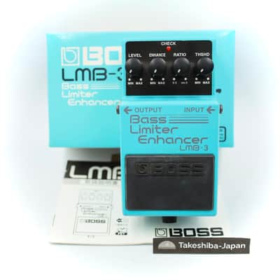 Boss LMB-3 Bass Limiter Enhancer With Original Box Guitar Effect Pedal CT27344