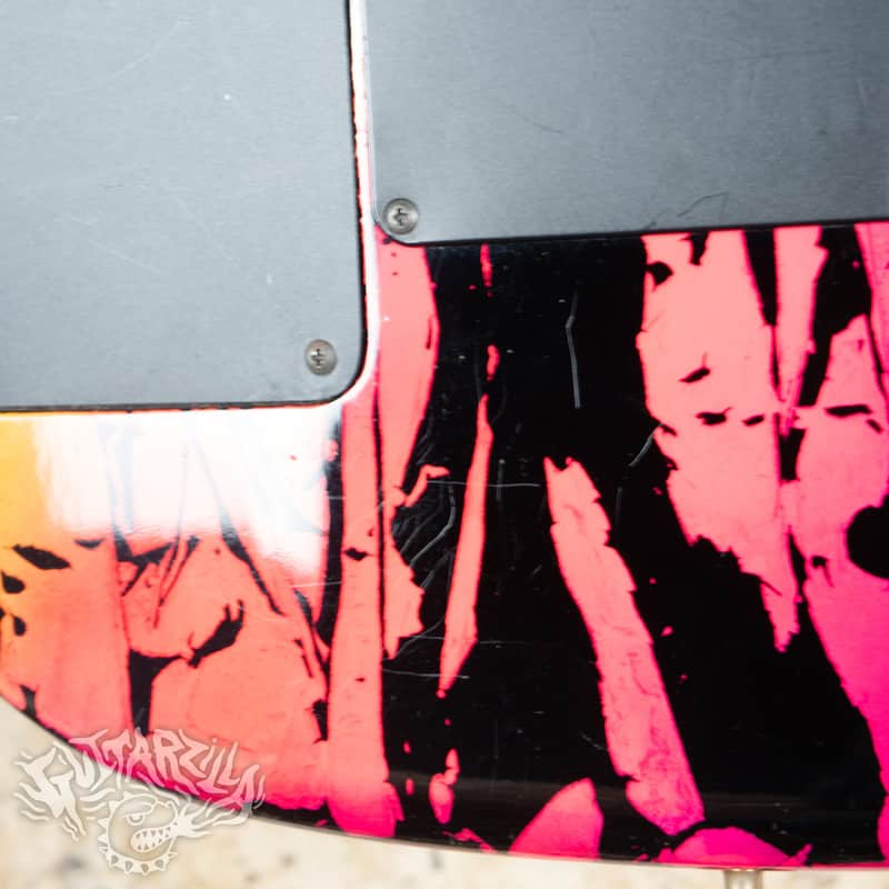 Aria Pro II MA-650 Magna Series 1990's Rainbow Splatter MIJ Japan