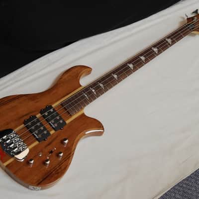 BC RICH Greg Weeks EAGLE 4-string Signature BASS guitar Koa w/ Hard Case - NEW image 4