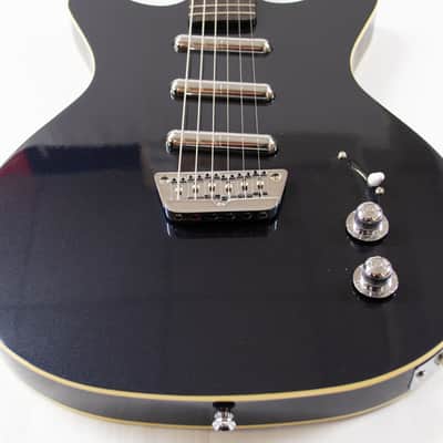 Danelectro 1959 Triple Divine Electric Guitar - Blue Metallic image 2