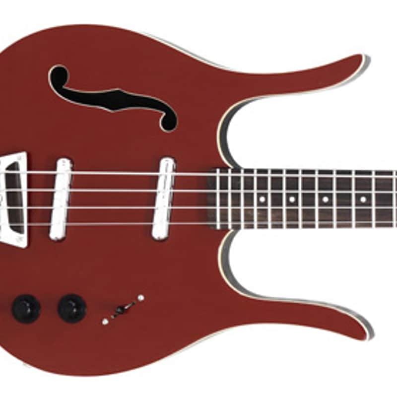 2024 Danelectro Red Hot Longhorn Bass Red
