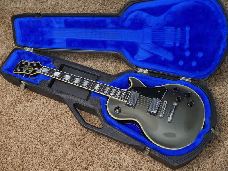 Video! 1986 Gibson Les Paul Custom Charcoal Metallic / Gun Metal Grey image 1