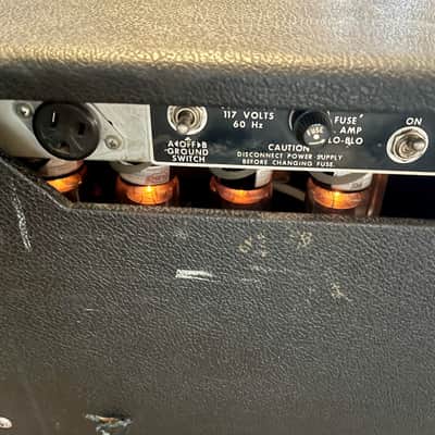 Fender Super Six Reverb 2-Channel 100-Watt 6x10" Guitar Combo 1972 - 1976 - Silverface image 5