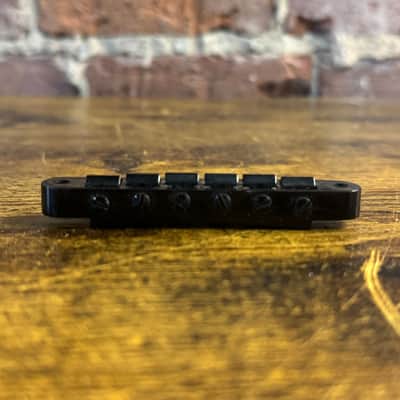 Gibson Schaller Made in Germany Nashville Bridge *NOS* (1980s - Black) image 3
