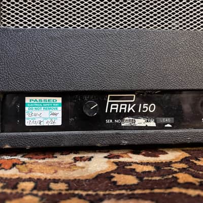 Vintage 1970 Park Marshall 150w Major KT88 Amplifier Head *1970s* w/ Flight Case image 8