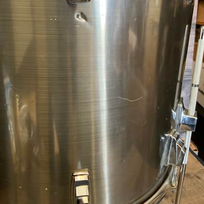 Tama Swingstar 16x16 Floor Tom Vintage 1980s - Misty Chrome image 8