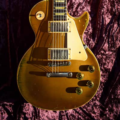 Dax&Co. Heavy Aged Gibson Les Paul '60's Goldtop Relic W/Case&COA ! image 12
