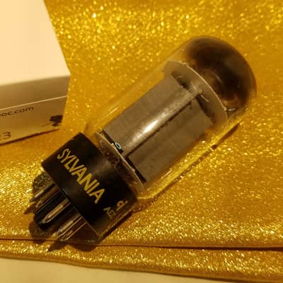 Sylvania 0% perfect Tight Matched Pair (2) 6L6GC tNOS AT1000 TESTED Vacuum Tubes 6L6 Beam Power Tetrode 1959-1975 image 8