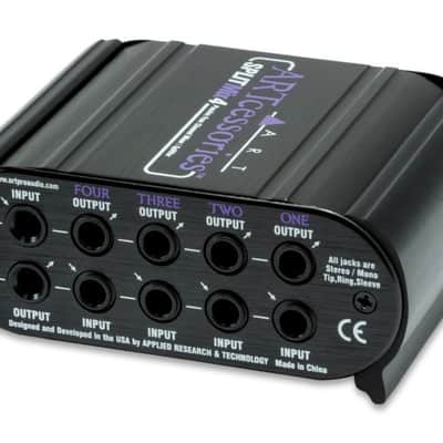ART SPLITMIX4 Passive Four channel Stereo / Mono Mixer / Splitter image 2