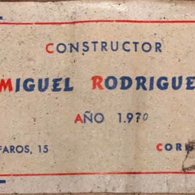 1970 Miguel Rodriguez Cordoba image 13