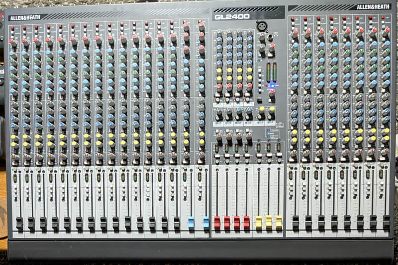 Allen & Heath GL2400-24 4-Group 24-Channel Mixing Console | Reverb
