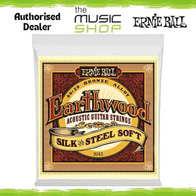Ernie Ball Earthwood Silk & Steel Soft 11-52 Acoustic Guitar Strings - 2045 image 1